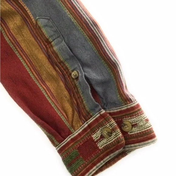 TERRITORY AHEAD Mens Long Sleeve Southwest Shirt - Picture 7 of 8